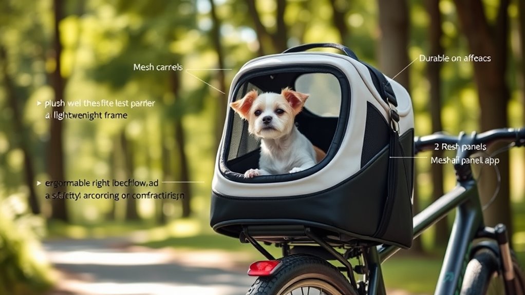 pet carrier safety features
