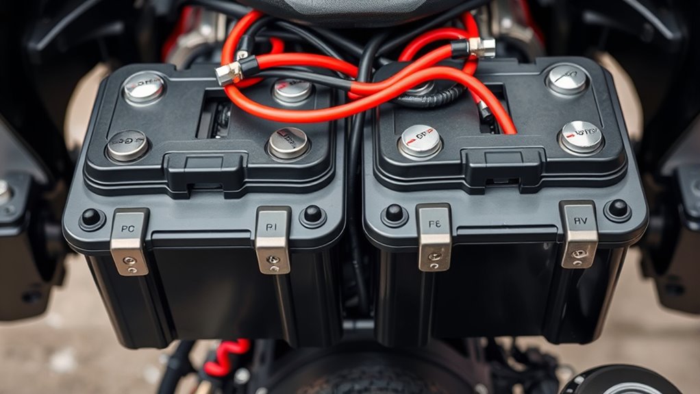 proper wiring and battery management