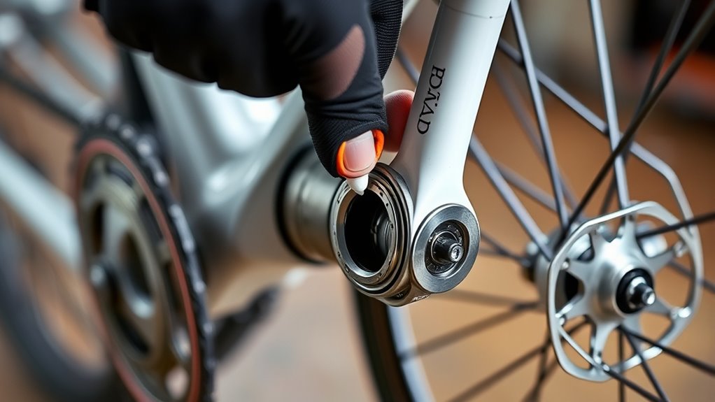 reassemble crankset and wheels