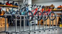 rotatable bike repair stands