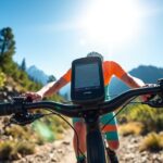 solar powered cycling gps