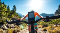 solar powered cycling gps