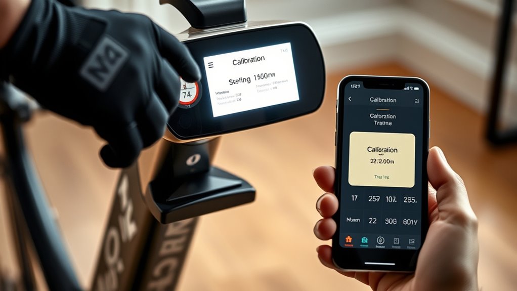 start device calibration process