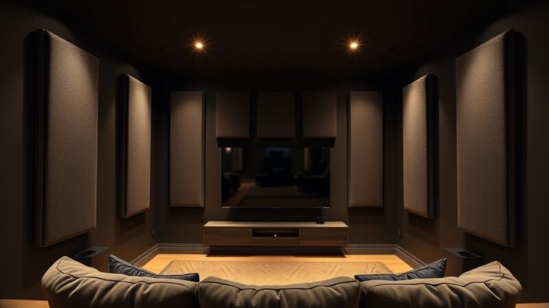 Picture of 14 Best Acoustic Wall Panels for Home Theaters to Enhance Your Sound ...