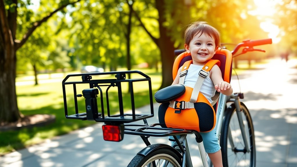 top child bike seat options