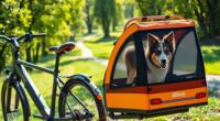 top electric bike dog trailers