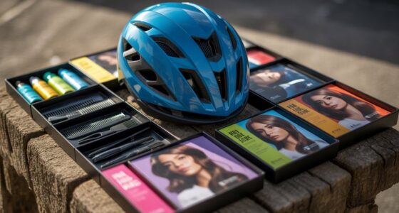top helmet hair fix kits