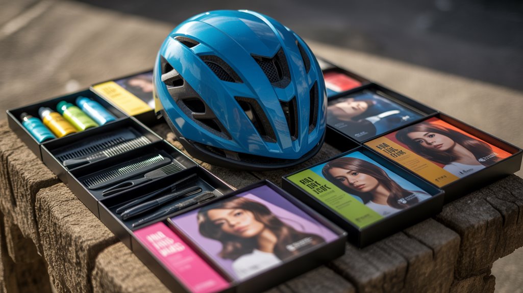 top helmet hair fix kits