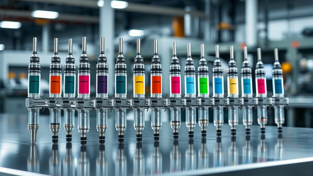 top large volume sealant injectors