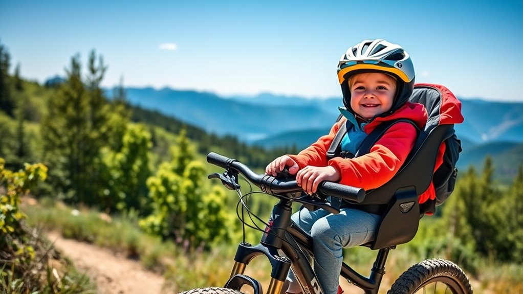 top mtb front child seats