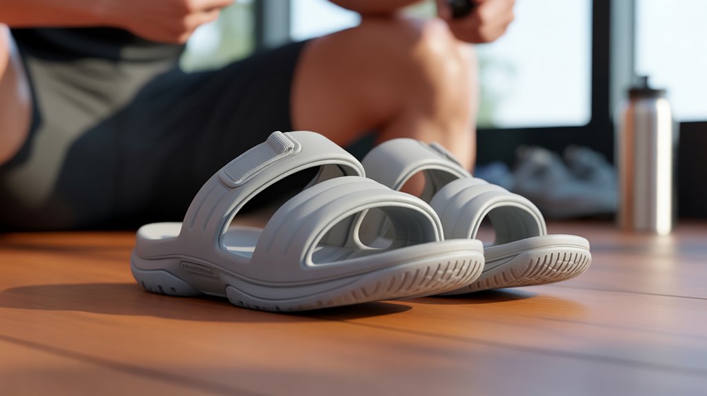 top post ride recovery sandals