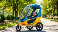 top two wheel kids strollers