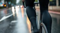 top water resistant commuter tights