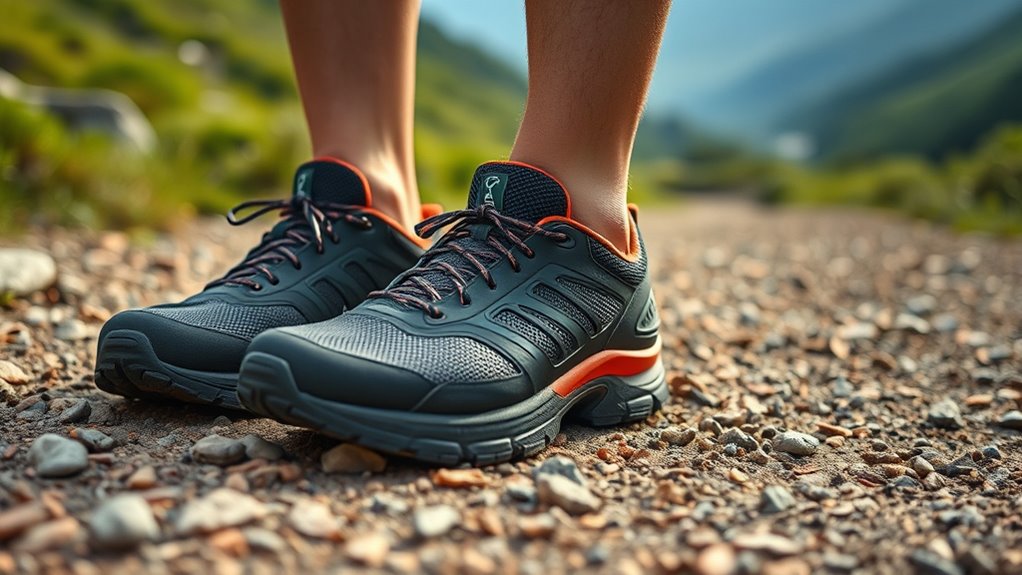 top wide gravel running shoes