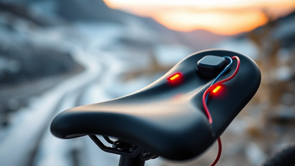 warm bike seat options