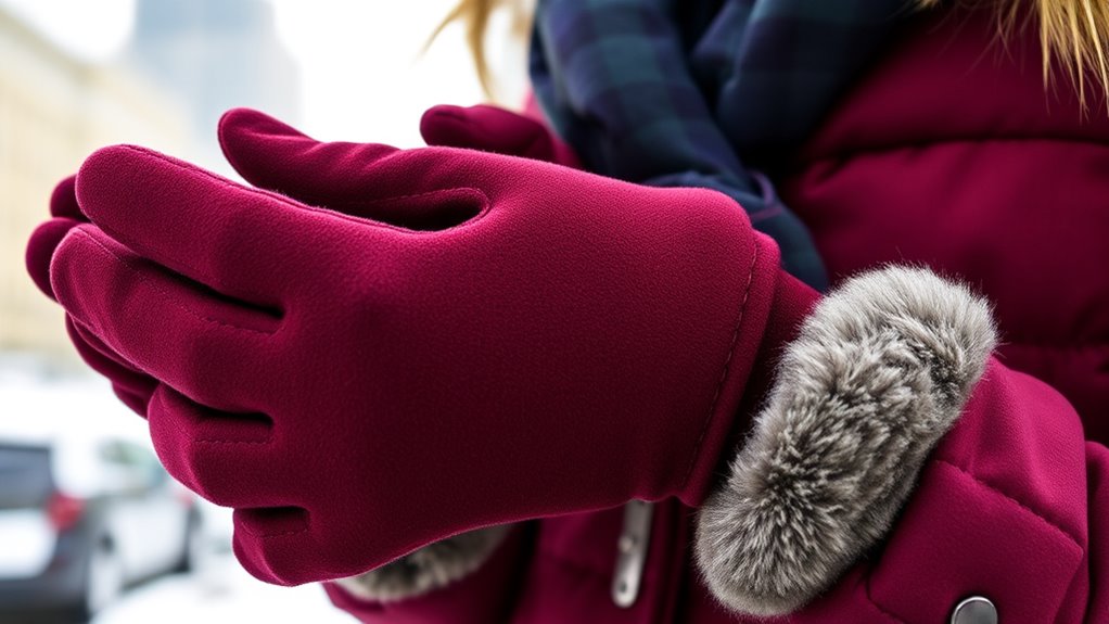 warm waterproof touchscreen gloves