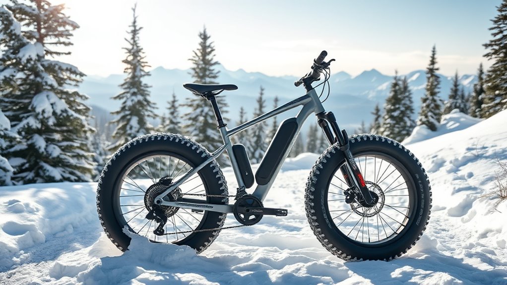 winter snow fat tire bikes