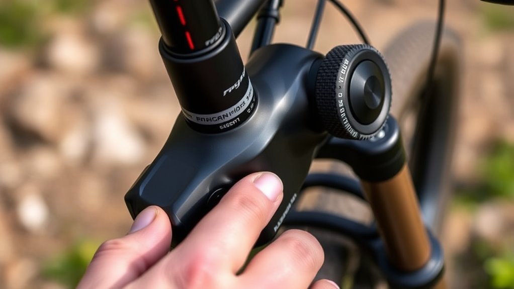 adjust rebound for smooth ride