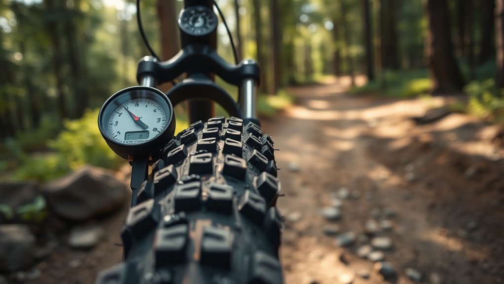 adjust tire pressure per terrain