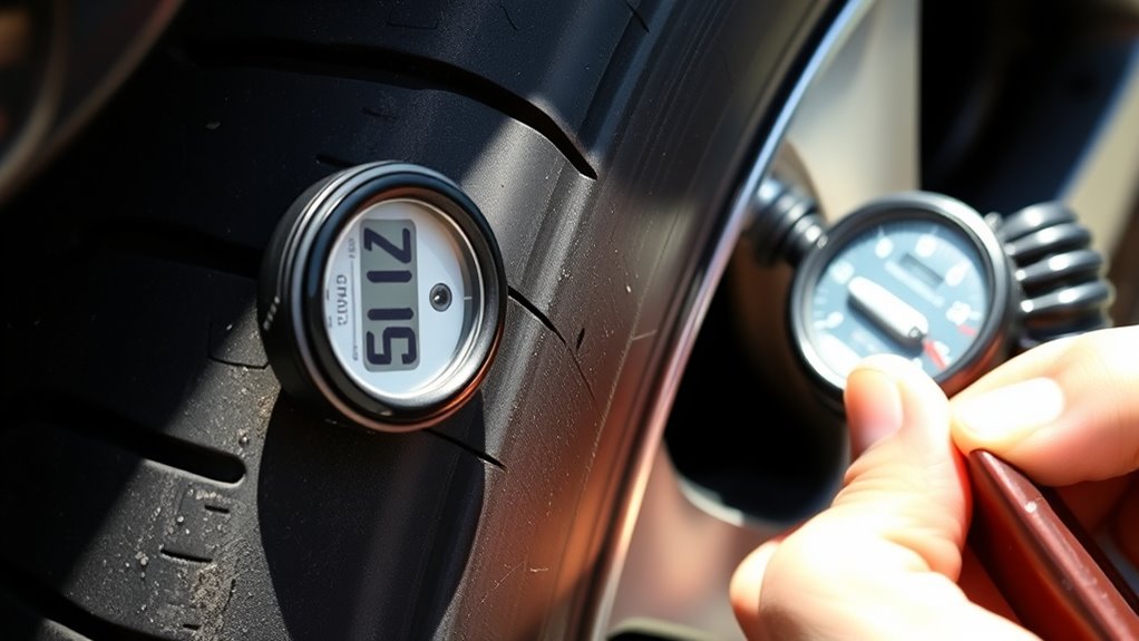 check tire pressure regularly