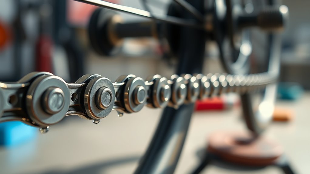 clean chain thoroughly first