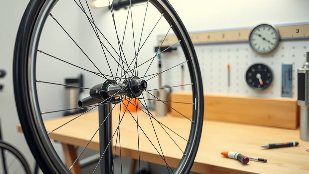 essential wheel truing tools setup