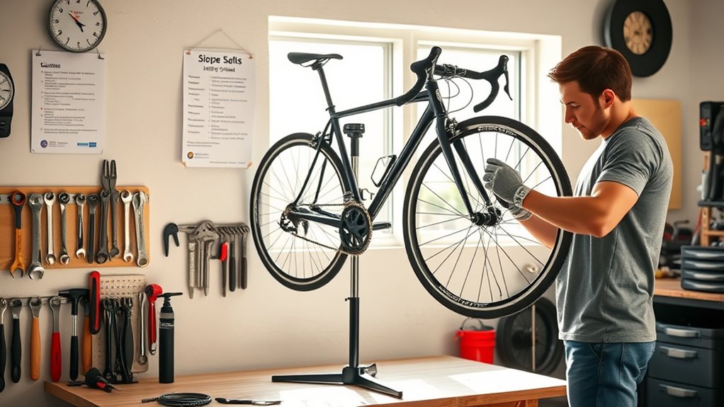 home bike tune up safety