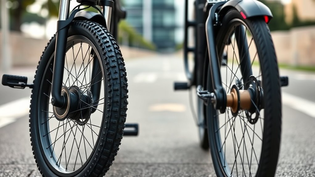 hub motor placement impacts traction