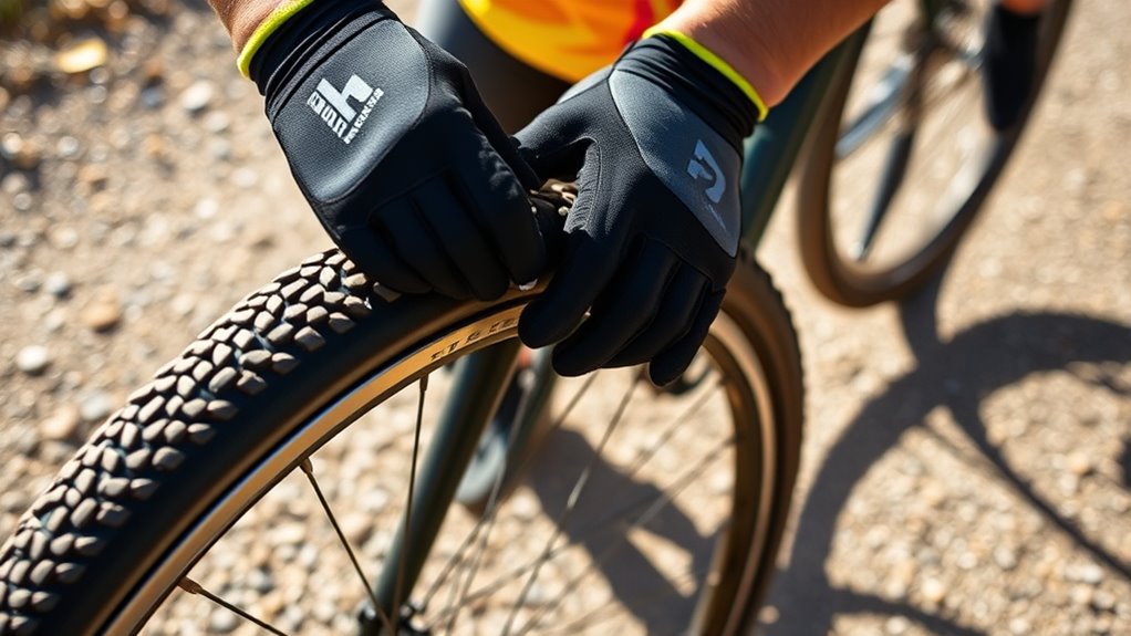 maintain proper tire pressure