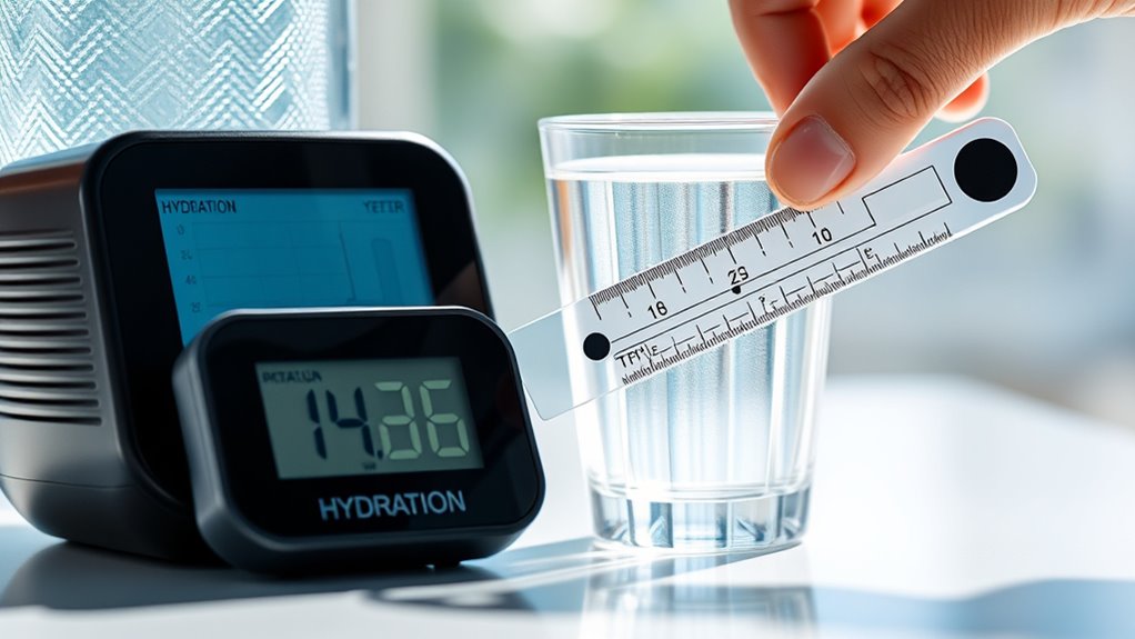 monitor hydration through signs