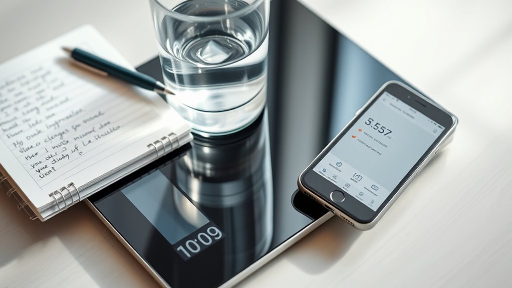 monitor hydration through weight