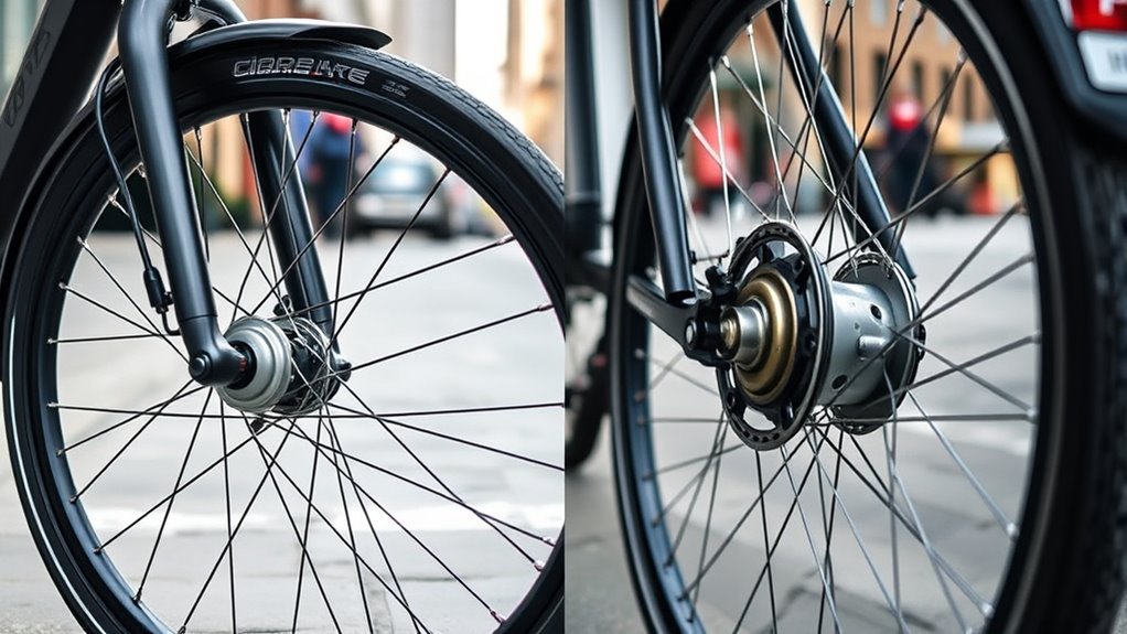 myths about hub motor placement
