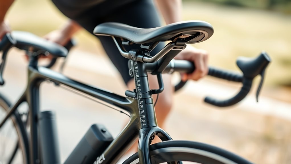 precise saddle height adjustment