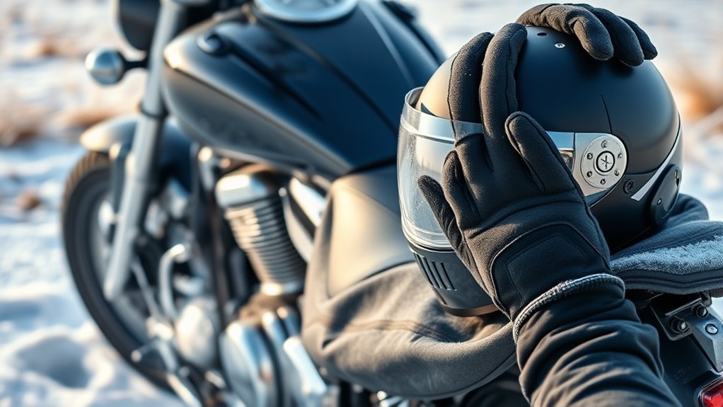 prepare motorcycle for winter