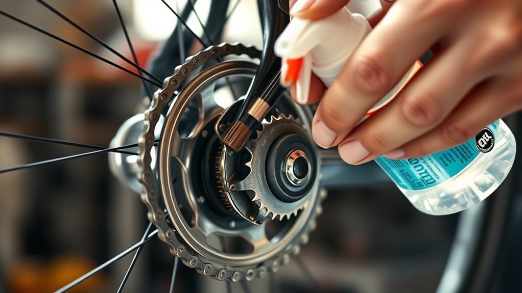 regular drivetrain maintenance routine