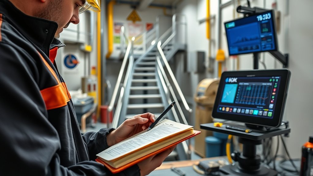 track equipment maintenance history