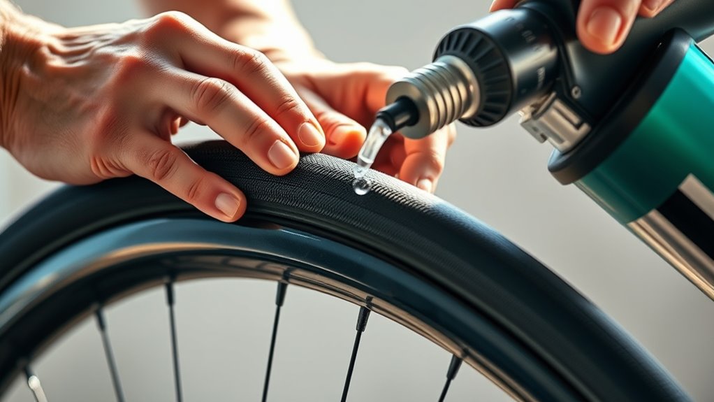 troubleshoot tubeless setup issues
