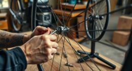 wheel truing at home