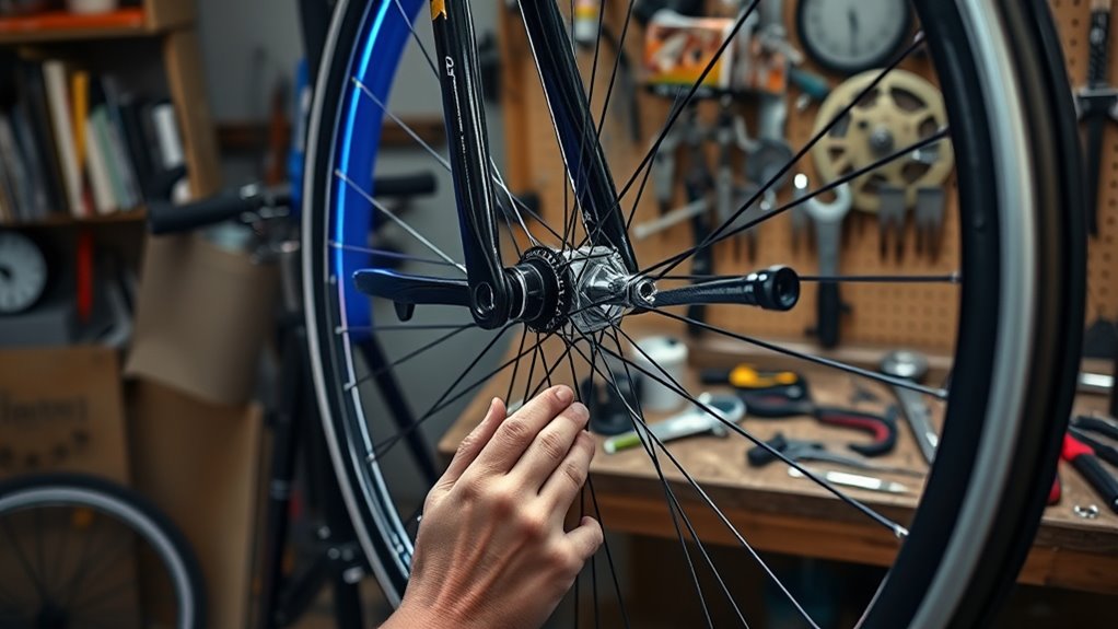 wheel wobble diagnosis steps