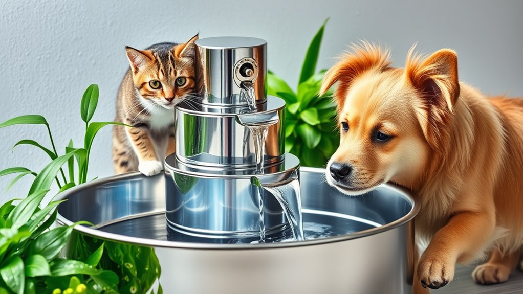 choosing quiet easy clean fountain