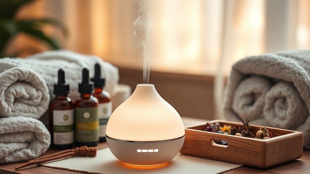 diffuser features and aesthetics