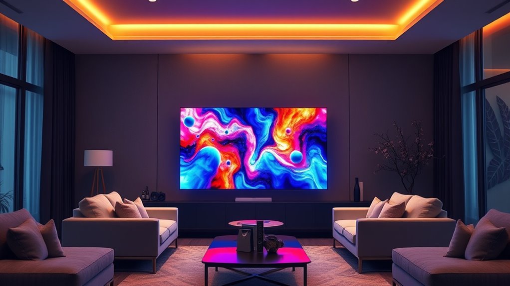 display smart features audio