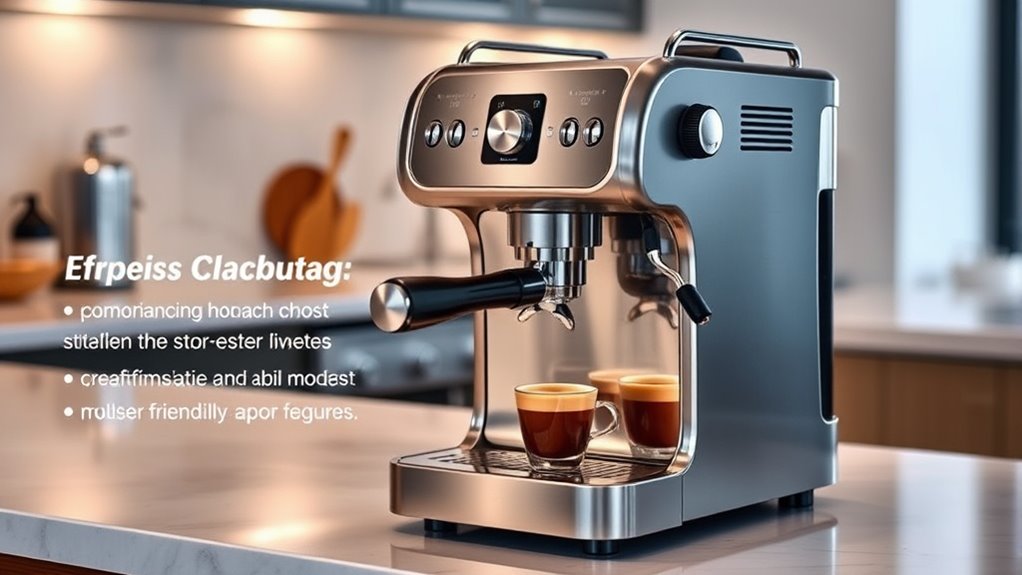 espresso machine selection criteria