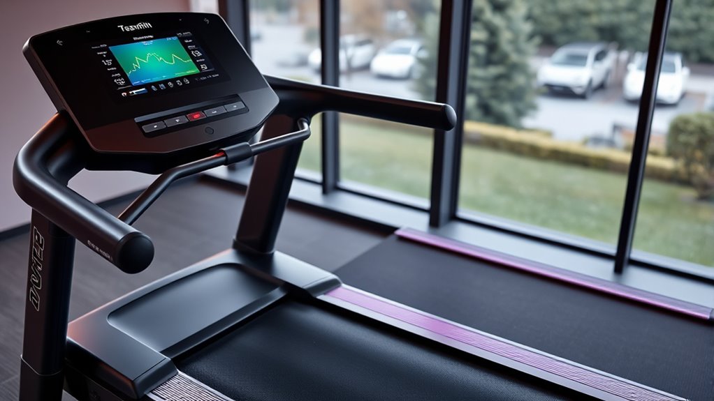 high end treadmill features