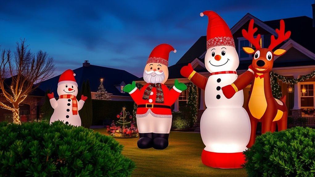 inflatable holiday display essentials