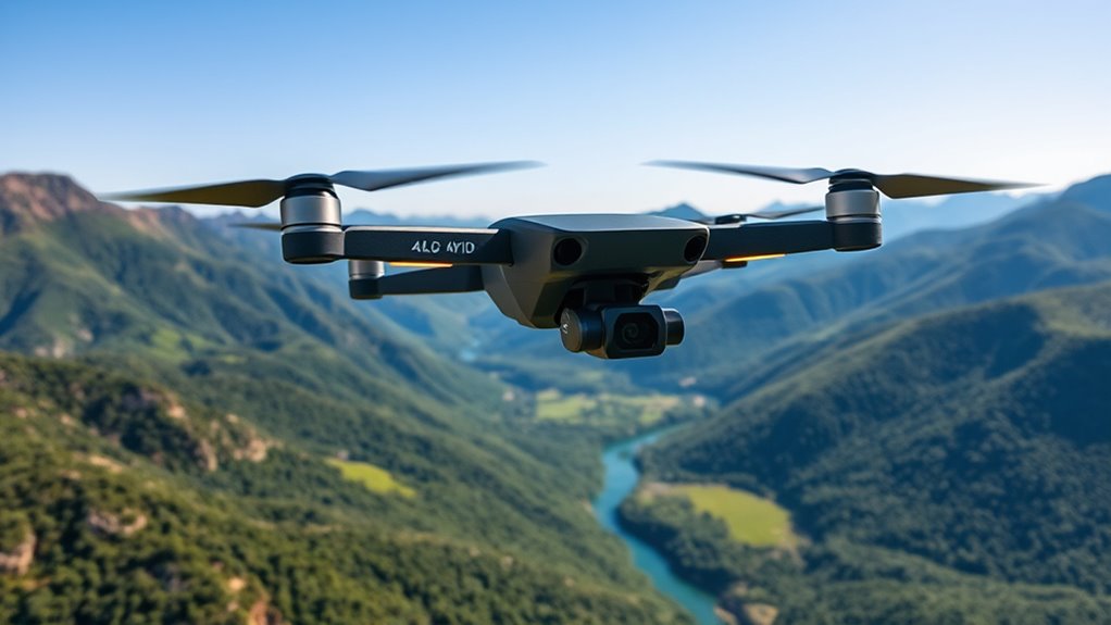 key drone camera features