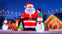 large festive inflatable decorations