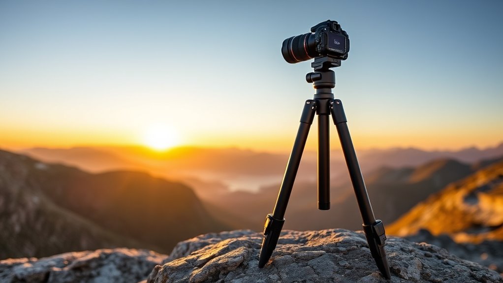 lightweight stable adjustable tripod