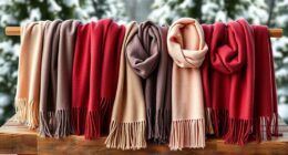 luxurious winter cashmere scarves