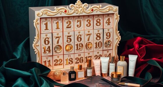 luxury beauty holiday countdown